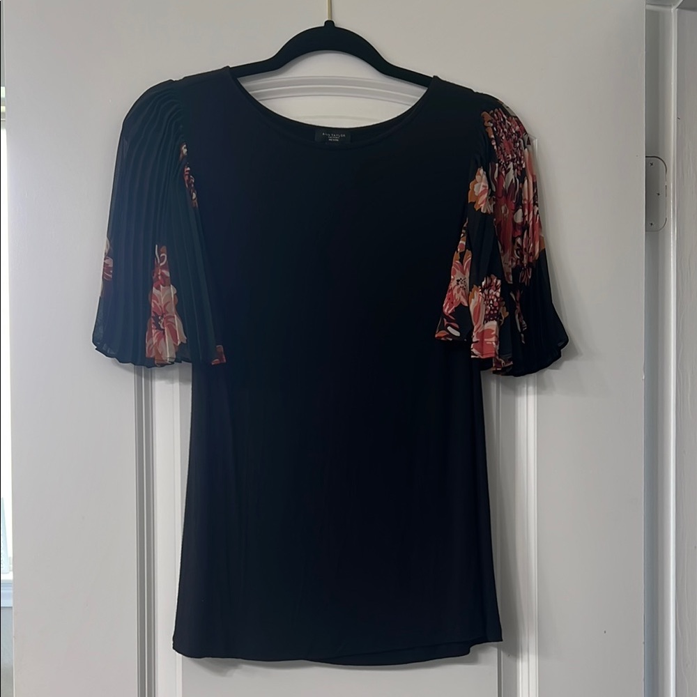Ann Taylor Ruffled Sleeve Blouse
